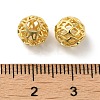 Brass Hollow Spacer Beads KK-P249-03D-G-3