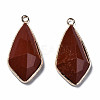 Natural Red Jasper Charms G-Q998-029D-2