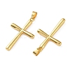 Brass Pendants KK-D221-18G-02-2
