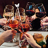 30Pcs 3 Style Transparent Acrylic Stirring Rods TACR-NB0001-30C-7
