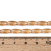 Transparent Glass Beads Strands LS-GLAA-T028-15T-02-4