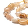 Natural Sunstone Beads Strands G-G018-18B-2