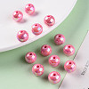 Opaque Acrylic Beads MACR-S370-D12mm-A02-6