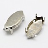 Brass Sew on Prong Settings KK-A126-4x15mm-P-1
