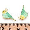 Printed Alloy Pendants ENAM-N056-205E-3