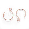 Ion Plating(IP) 304 Stainless Steel Earring Hooks STAS-L216-02B-RG-1