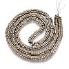 Electroplated Synthetic Non-magnetic Hematite Beads Strands G-T139-63B-2