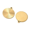 304 Stainless Steel Pendants STAS-C167-08D-G-2