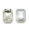 Pointed Back Glass Rhinestone Cabochons RGLA-T079-13x18mm-3