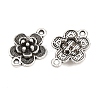 Tibetan Style Alloy Connector Charms AL-CBA8479-09AS-2