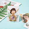 Fashewelry 90 Sheets 9 Styles Earring Display Cards CDIS-FW0001-06-8