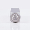 Iron Metal Stamps AJEW-BC0005-55F-3