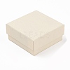 Cardboard Paper Jewelry Storage Boxes with Sponge CON-P023-01B-02-1
