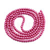Baking Paint Pearlized Glass Pearl Round Bead Strands HY-Q003-6mm-10-3