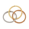 201 Stainless Steel Trinity Interlocking Ring Finger Rings FS-WG6776A-02-2