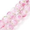 Handmade Lampwork Beads Strands LAMP-K027-05B-1