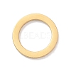Golden Plated 304 Stainless Steel Charms STAS-K286-03I-G-1