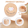 Round Printed Wood Baby Tooth Keepsake Cases with Lids CON-WH0113-12A-4