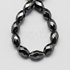 Magnetic Synthetic Hematite Beads Strands X-G-Q922-8x5mm-1