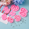 DIY Dangle Earring Making Kits DIY-TA0002-99-5