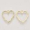 Rack Plating Alloy Open Back Bezel Pendants LS-PALLOY-N150-36-2