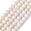 Natural Cultured Freshwater Pearl Beads Strands PEAR-I007-07Q-01A-2