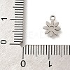 201 Stainless Steel Charms STAS-R132-03P-3