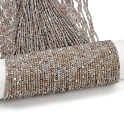Natural Angelite Beads Strands G-RM2025-B36-2mm-1