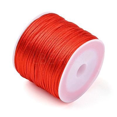 30M Nylon Satin Rattail Cords NWIR-YW0001-04-04-1