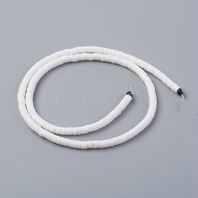 Handmade Polymer Clay Beads X-CLAY-R067-4.0mm-17-1