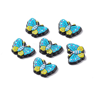 Opaque Resin Cabochons LS-RESI-C027-03A-1