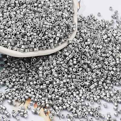 Baking Paint Glass Seed Beads X-SEED-S042-15B-33-1