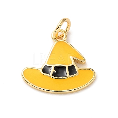Brass Pendants KK-I383-09G-02-1