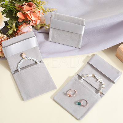 3Pcs Rectangle Velvet Envelope Packing Pouches TP-BBC0001-10C-1