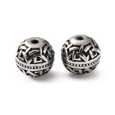 304 Stainless Steel Beads SA-CBA043D-01A-AS-1