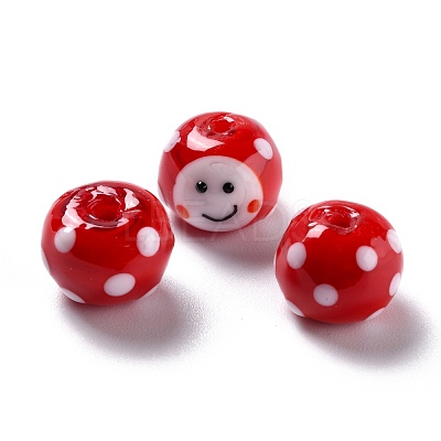 Handmade Lampwork Beads LAMP-F020-37-1