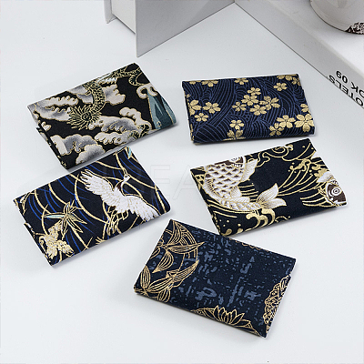 Dragon Pattern Cotton Fabric DIY-WH0579-96B-1