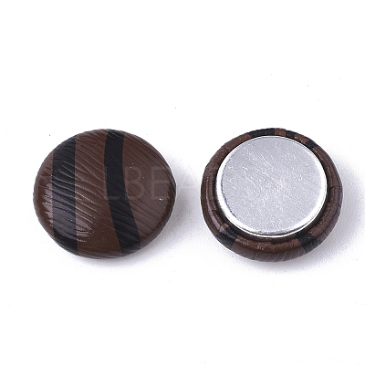 Imitation Leather Cabochons WOVE-S118-14A-1
