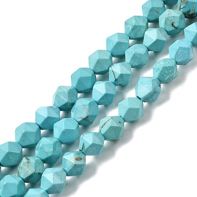 Natural Magnesite Beads Strands G-P598-B01-01-1