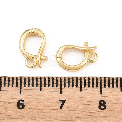 Brass Enhancer Shortener Pendant Bails KK-H292-54G-1