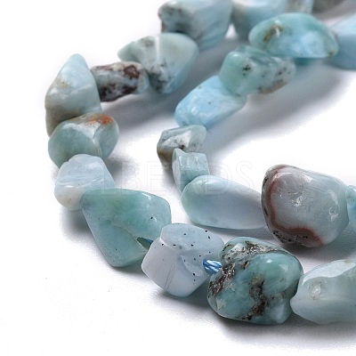 Natural Larimar Beads Strands G-K203-91-1