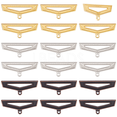 24Pcs 3 Colors Alloy Pendants FIND-FG0002-75A-1