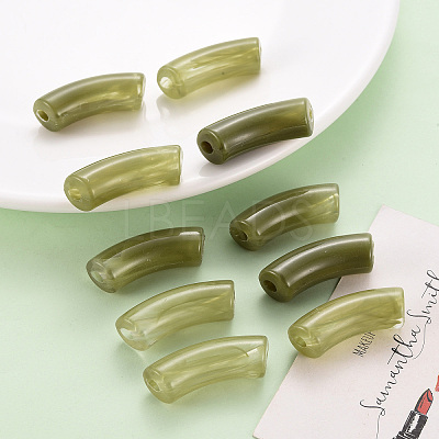 Acrylic Beads MACR-S372-001B-06-1