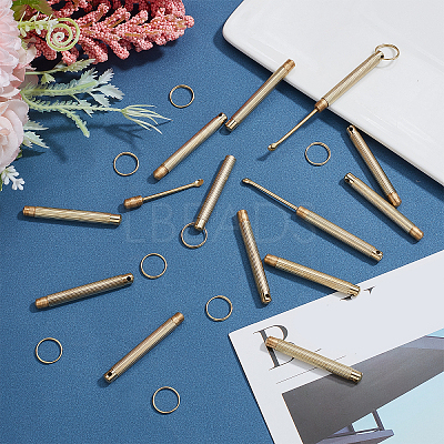 Iron Portable Incense Ash Spoons AJEW-CA0002-88-1