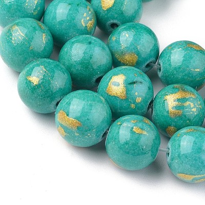 Natural Mashan Jade Beads Strands LS-G-F670-A02-10mm-1