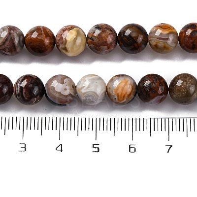 Natural Mexico Crazy Agate Beads Strands G-L615-A01-02-1