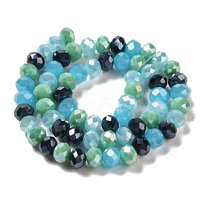 Glass Beads Strands EGLA-A034-M10mm-58-1
