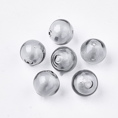 Handmade Blown Glass Beads BLOW-T001-32B-06-1