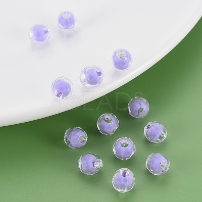 Transparent Acrylic Beads TACR-S152-17A-SS2114-1