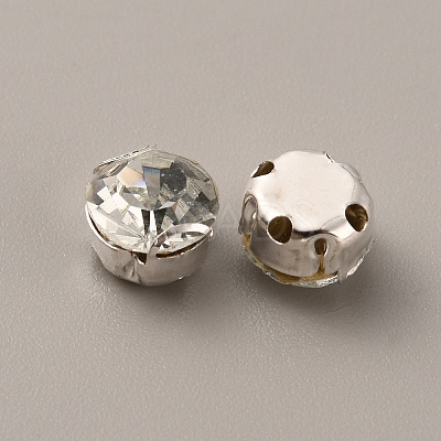 Sew on Rhinestone KK-WH0045-63G-1
